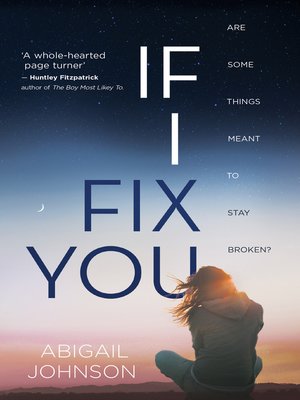 cover image of If I Fix You